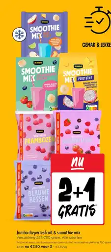 Jumbo Jumbo diepvriesfruit & smoothie mix aanbieding