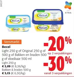 Colruyt Becel aanbieding