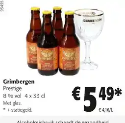 Colruyt Grimbergen Prestige aanbieding
