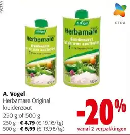 Colruyt A. Vogel herbamare original kruidenzout aanbieding