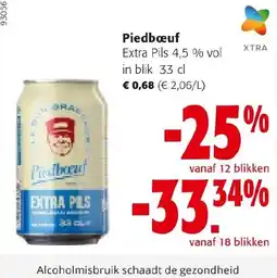 Colruyt Piedbœuf extra pils aanbieding