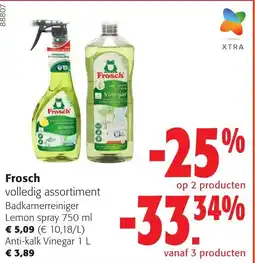 Colruyt Frosch volledig assortiment aanbieding