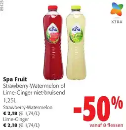 Colruyt Spa Fruit aanbieding