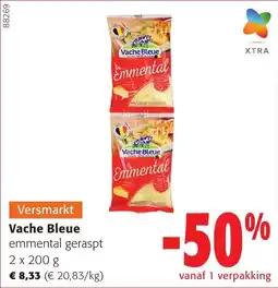 Colruyt Vache Bleue emmental geraspt aanbieding