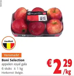 Colruyt appelen royal gala aanbieding