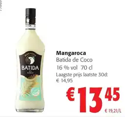 Colruyt Mangaroca batida de coco aanbieding