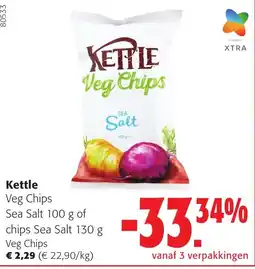 Colruyt Kettle Veg Chips aanbieding
