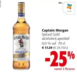 Colruyt Captain Morgan Spiced Gold aperitief aanbieding