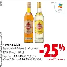Colruyt Havana Club rum aanbieding