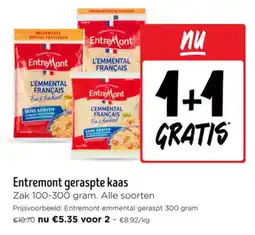 Jumbo Entremont geraspte kaas aanbieding