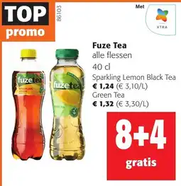 Colruyt Fuze Tea alle flessen aanbieding