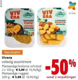 Colruyt Vivera volledig assortiment aanbieding