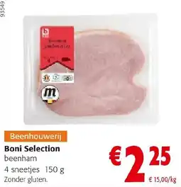 Colruyt Boni Selection beenham aanbieding