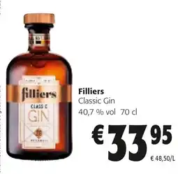 Colruyt Filliers classic gin aanbieding