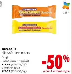 Colruyt Barebells alle Soft Protein Bars aanbieding