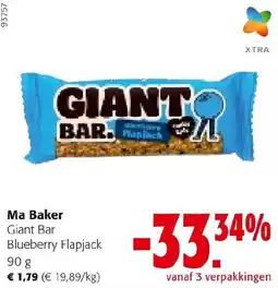 Colruyt Ma Baker Giant Bar aanbieding