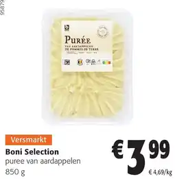 Colruyt boni selection puree van aardappelen aanbieding