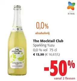 Colruyt The mocktail club sparkling yuzu aanbieding
