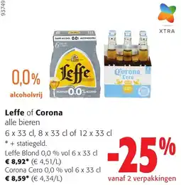Colruyt Leffe of Corona aanbieding