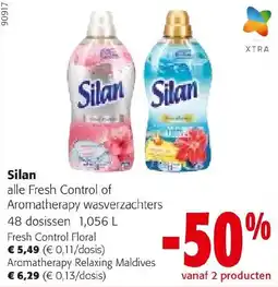 Colruyt Silan alle Fresh Control of Aromatherapy wasverzachters aanbieding
