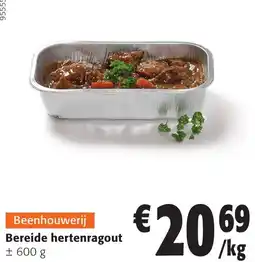 Colruyt Bereide hertenragout aanbieding