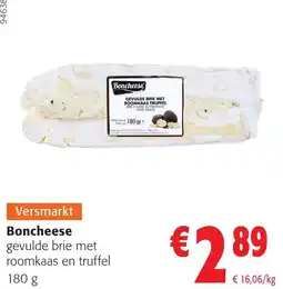 Colruyt Boncheese gevulde brie met roomkaas en truffel aanbieding