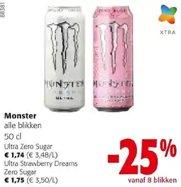 Colruyt Monster alle blikken aanbieding