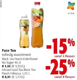 Colruyt Fuze Tea aanbieding