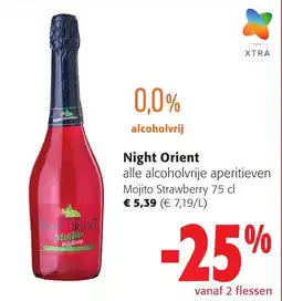 Colruyt Night Orient Mojito aanbieding