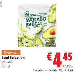 Colruyt Boni Selection avocado aanbieding