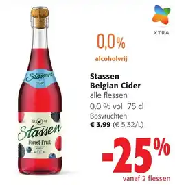Colruyt Stassen belgian cider aanbieding