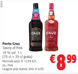 Colruyt Porto Cruz Tawny of Pink aanbieding