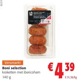 Colruyt Boni selection kroketten met iberico ham aanbieding