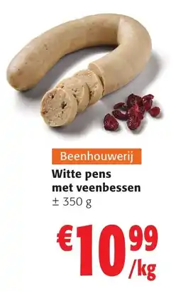 Colruyt Witte pens met veenbessen aanbieding