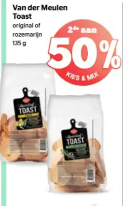 Spar Van der Meulen Toast aanbieding