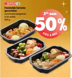 Spar Feestelijk bereide gerechten aanbieding