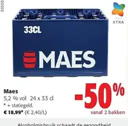 Colruyt Maes aanbieding