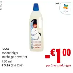 Colruyt Loda sodareiniger krachtige ontvetter aanbieding