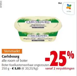 Colruyt Carlsbourg alle room of boter aanbieding