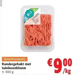 Colruyt Rundergehakt met tuinboonbloem aanbieding