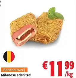 Colruyt Milanese schnitzel aanbieding