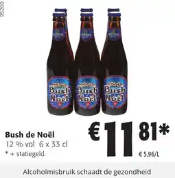 Colruyt Bush de Noël aanbieding