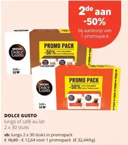 Spar Dolce gusto aanbieding