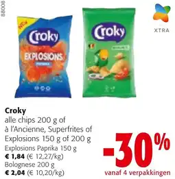 Colruyt Croky alle chips aanbieding