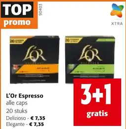 Colruyt L'Or Espresso alle caps aanbieding