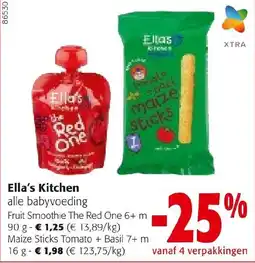 Colruyt Ella's Kitchen alle babyvoeding aanbieding