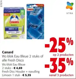 Colruyt Canard wc-blok eau bleue aanbieding