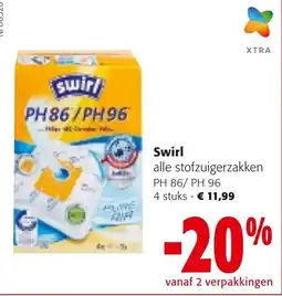 Colruyt Swirl alle stofzuigerzakken aanbieding