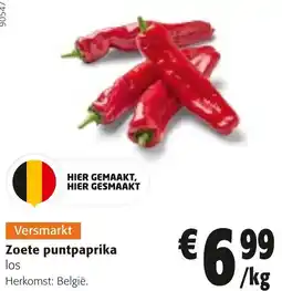 Colruyt Zoete punt paprika aanbieding