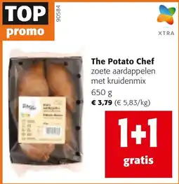 Colruyt The Potato Chef zoete aardappelen aanbieding